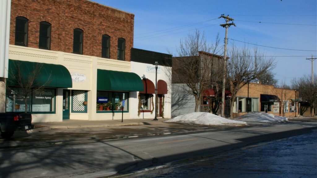 Ankeny Iowa 20080104 Uptown, Ankeny, Iowa