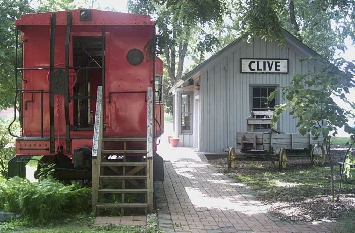 Clive depot, Clive, Iowa