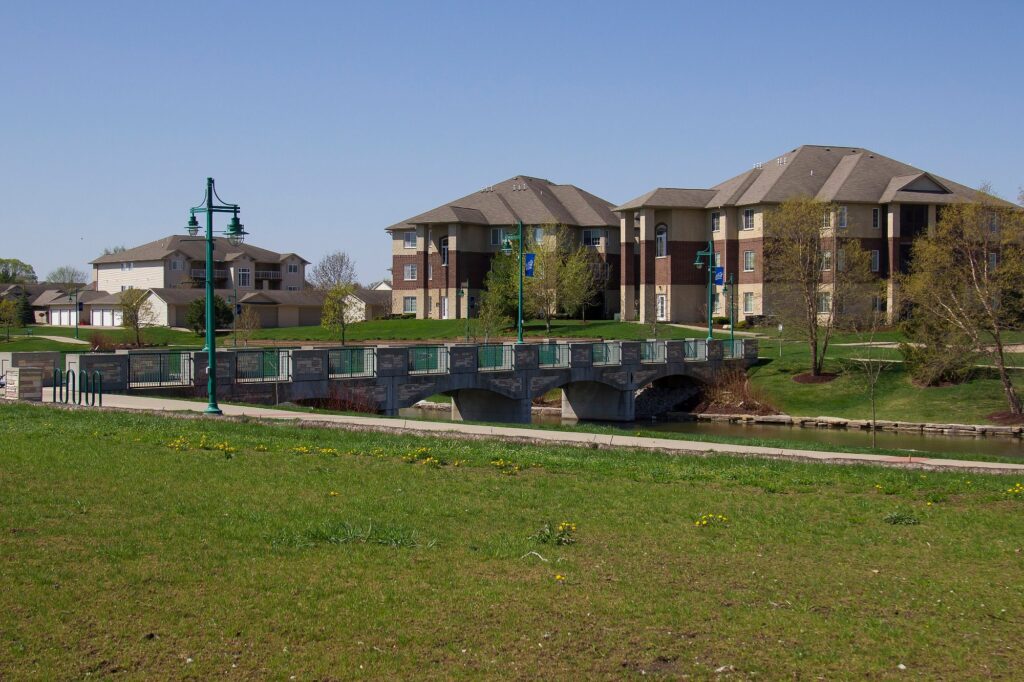 North Liberty Liberty Centre Park and Pond, North Liberty, Iowa